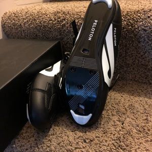 Peloton cycling shoes.